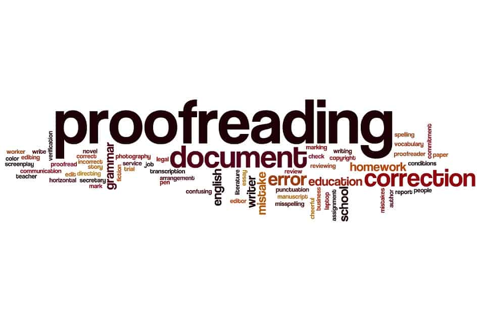 proofreading